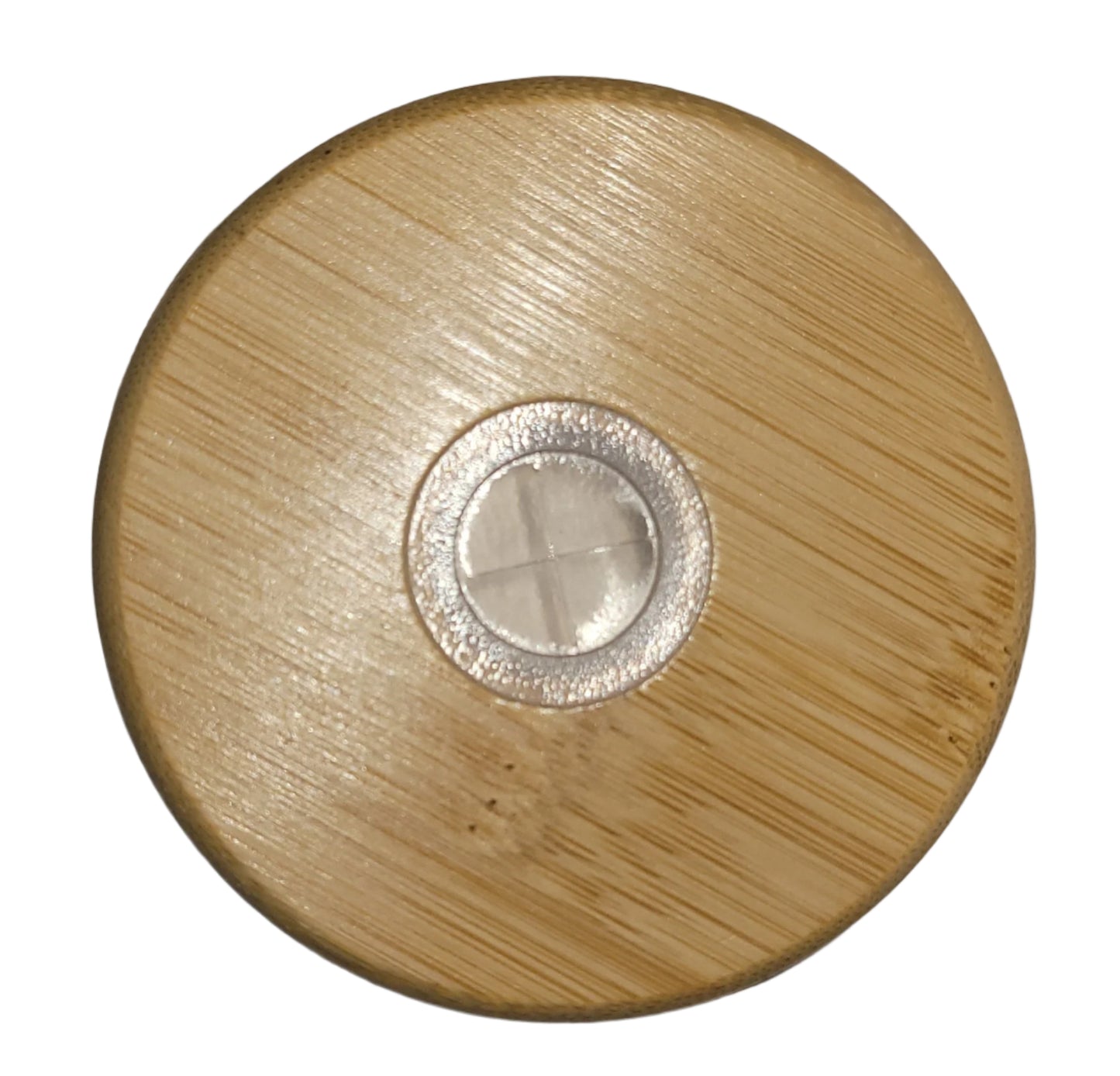 Bamboo lid for 16 oz cup