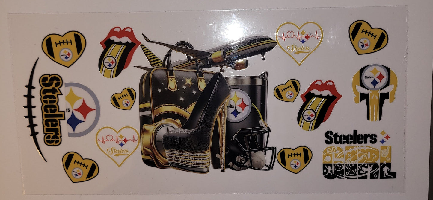 Pittsburgh steelers cup decal
