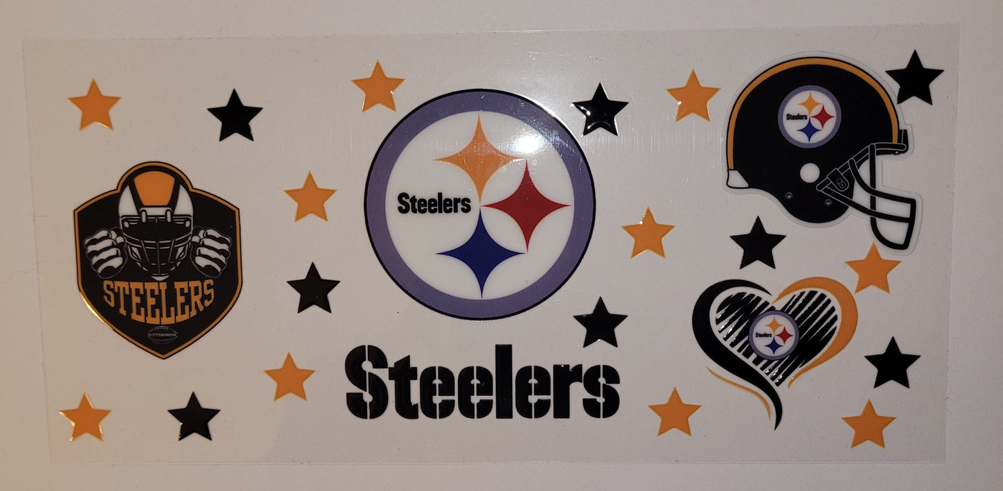 Pittsburgh steelers cup decal