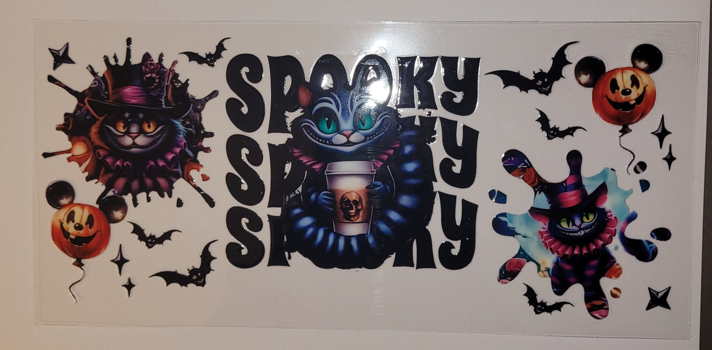 Kids Spooky cup decal