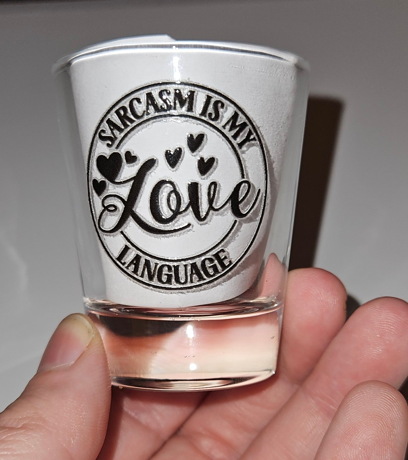 Shot Glasses with different pictures and sayings !!