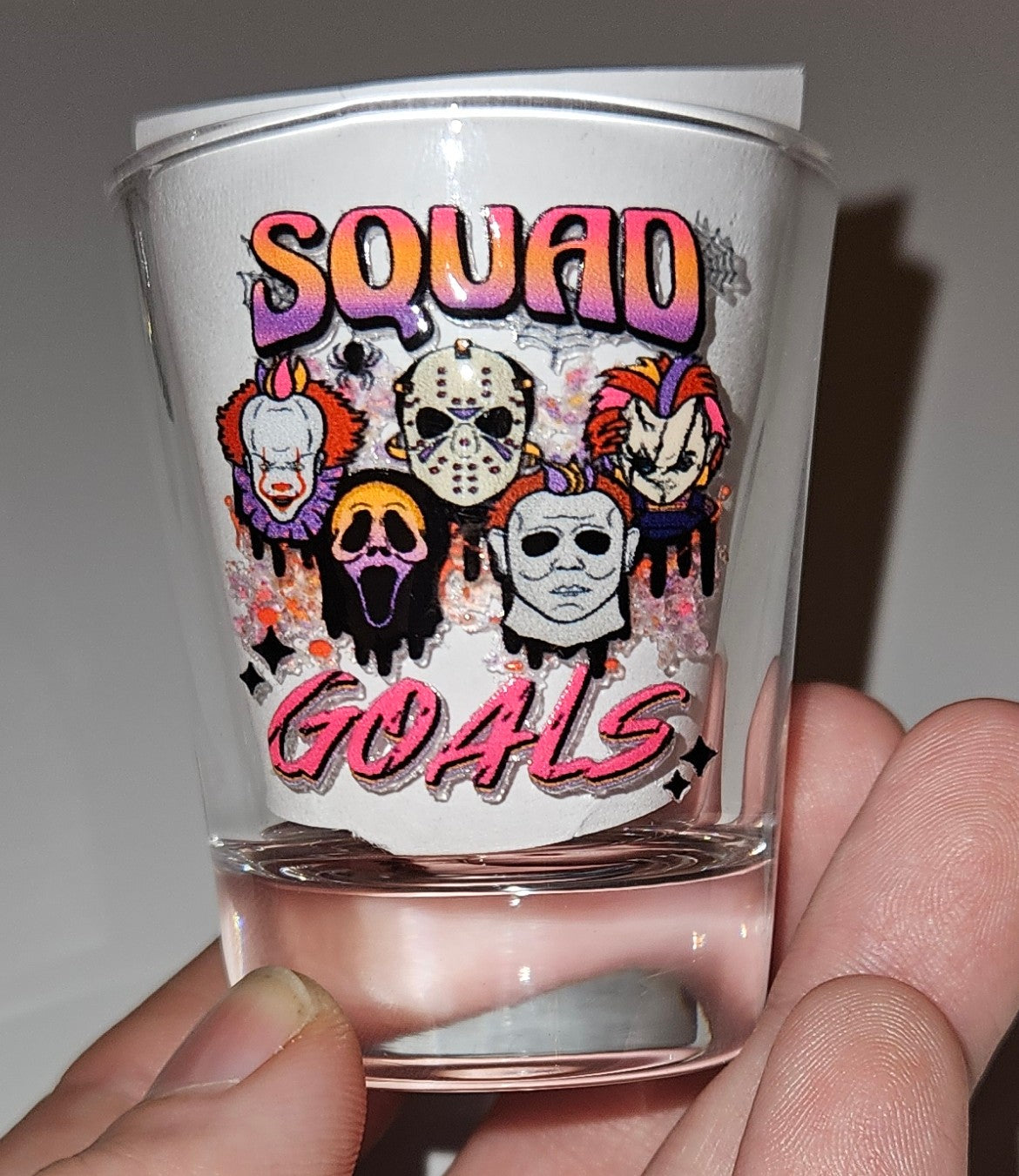 Shot Glasses with different pictures and sayings !!