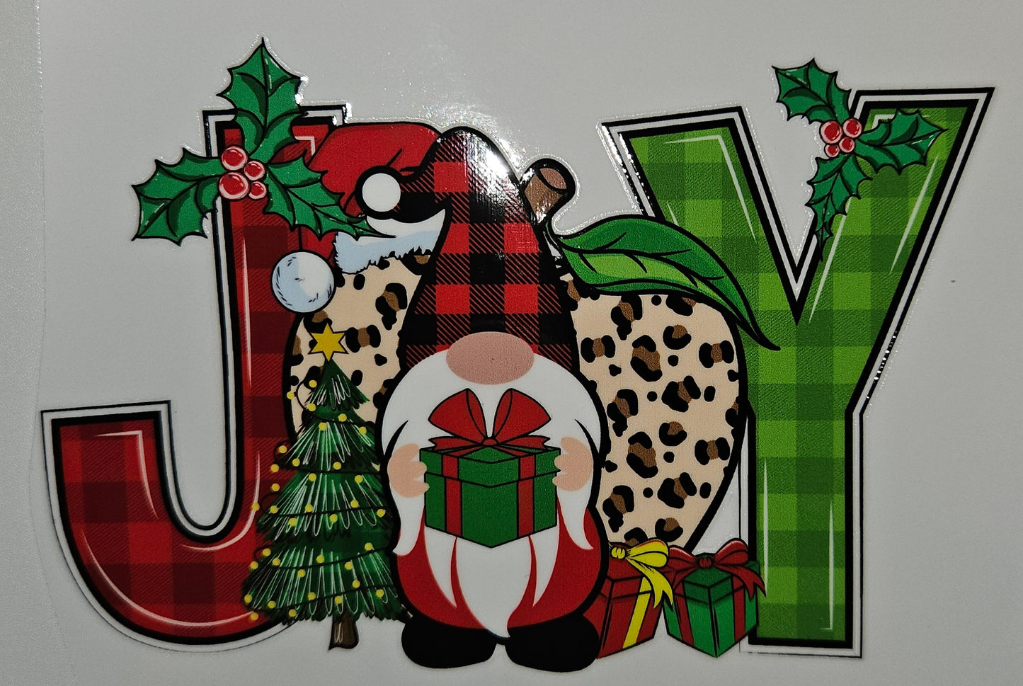 Joy cup decal