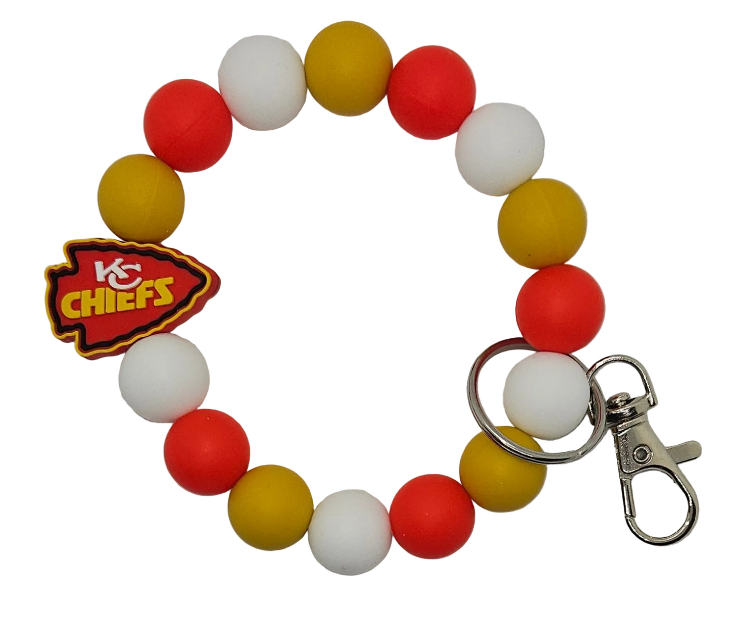 NFL Pre-made wristlet keychains