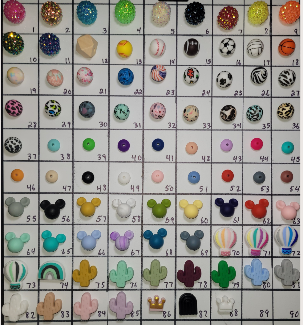 Custom badge reel with acrylic round