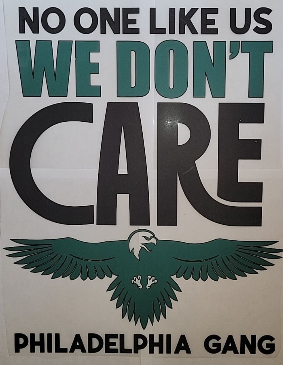 Philadelphia eagles Noone Likes us shirt transfer