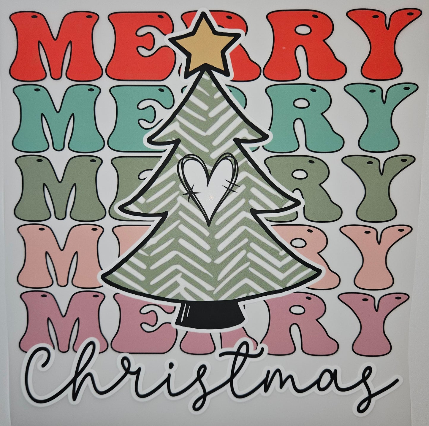 MERRY X5 DTF SHIRT TRANSFER