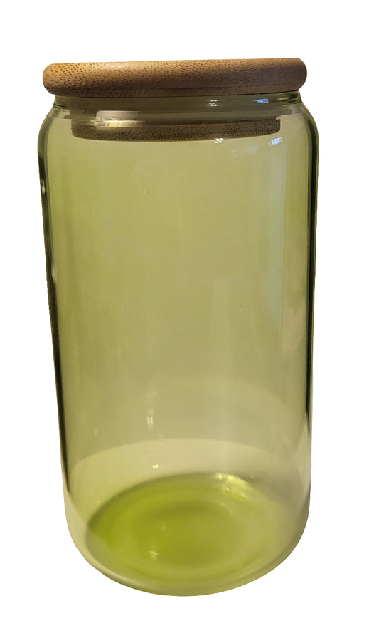 16 oz Blank Color Glass Can