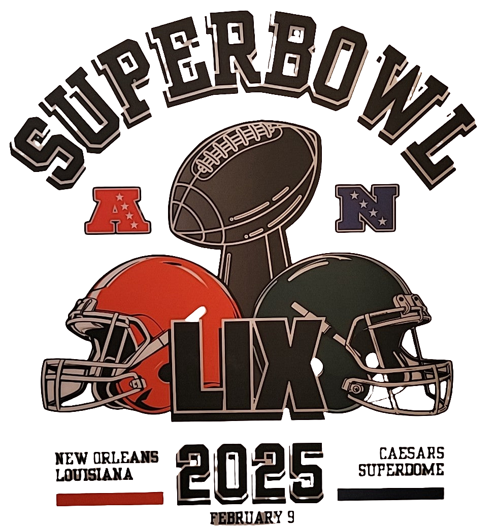 Superbowl shirt transfer