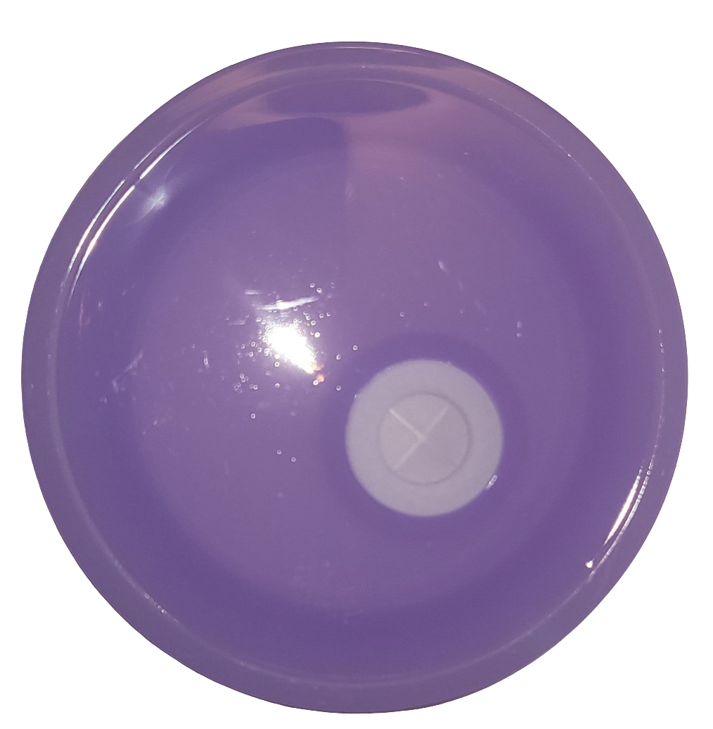 Purple acrylic lid for 16oz cup