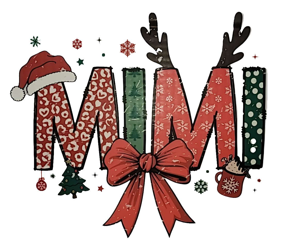 Christmas mini kids shirt transfer