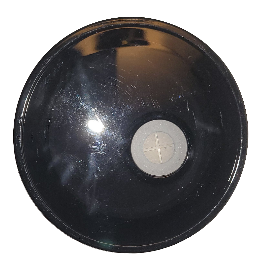 Black acrylic lid for any 16 oz glass cup