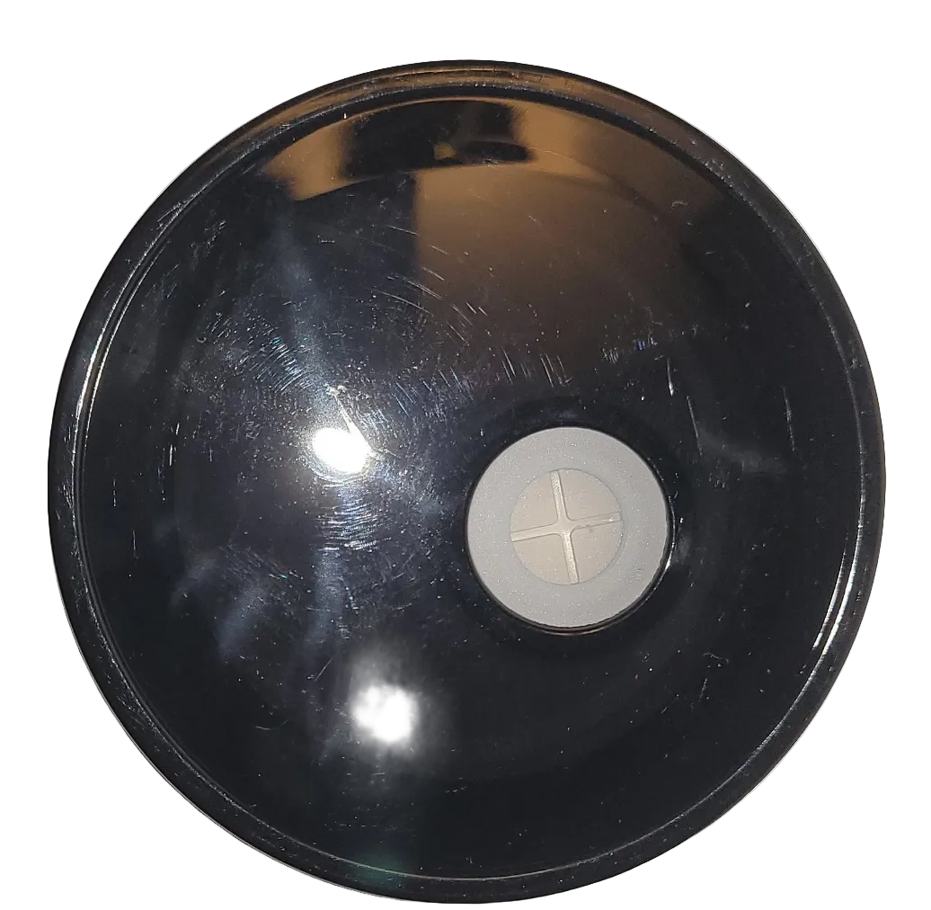 Black acrylic lid for any 16 oz glass cup
