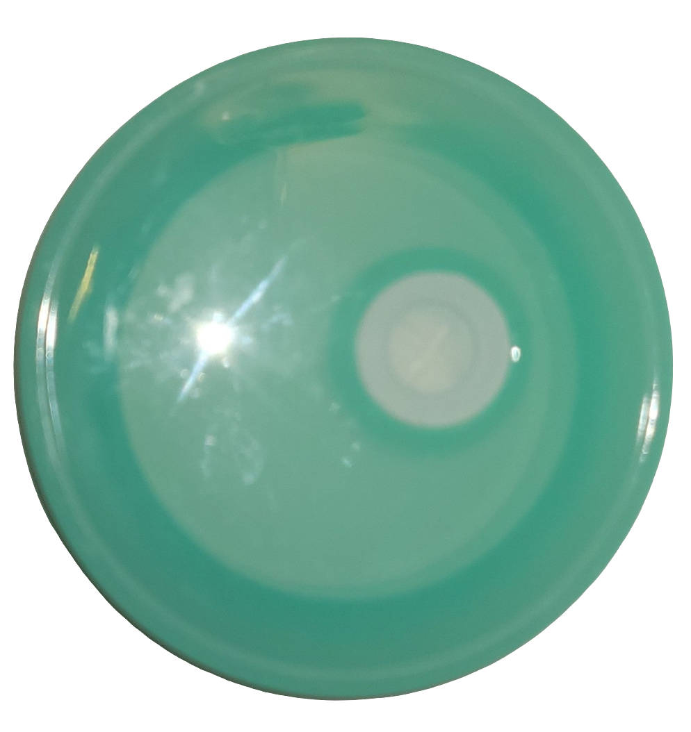 Green acrylic lid for 16 oz cup