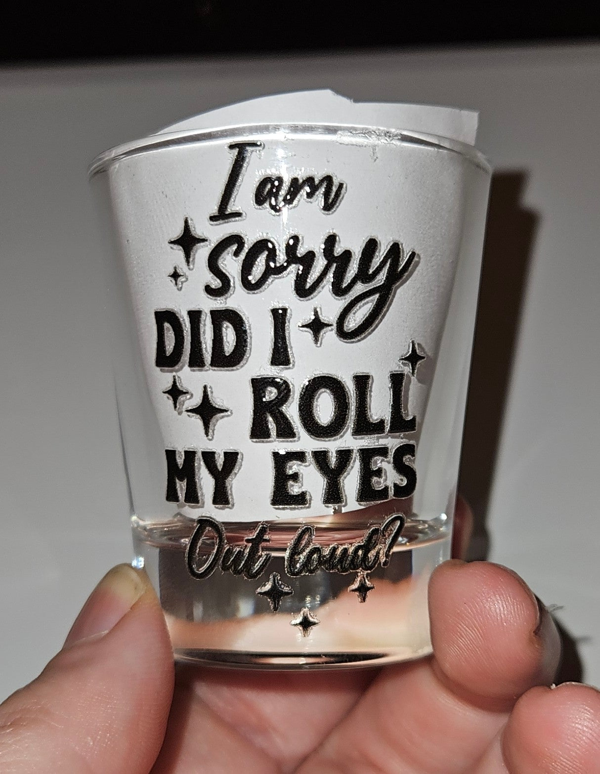 Shot Glasses with different pictures and sayings !!