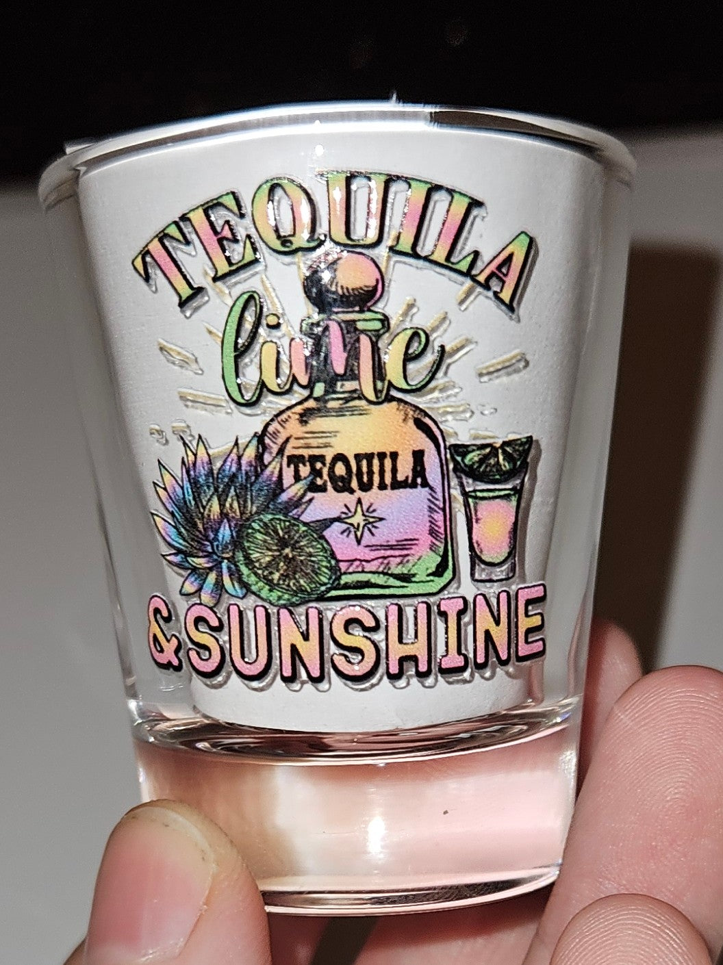 Shot Glasses with different pictures and sayings !!