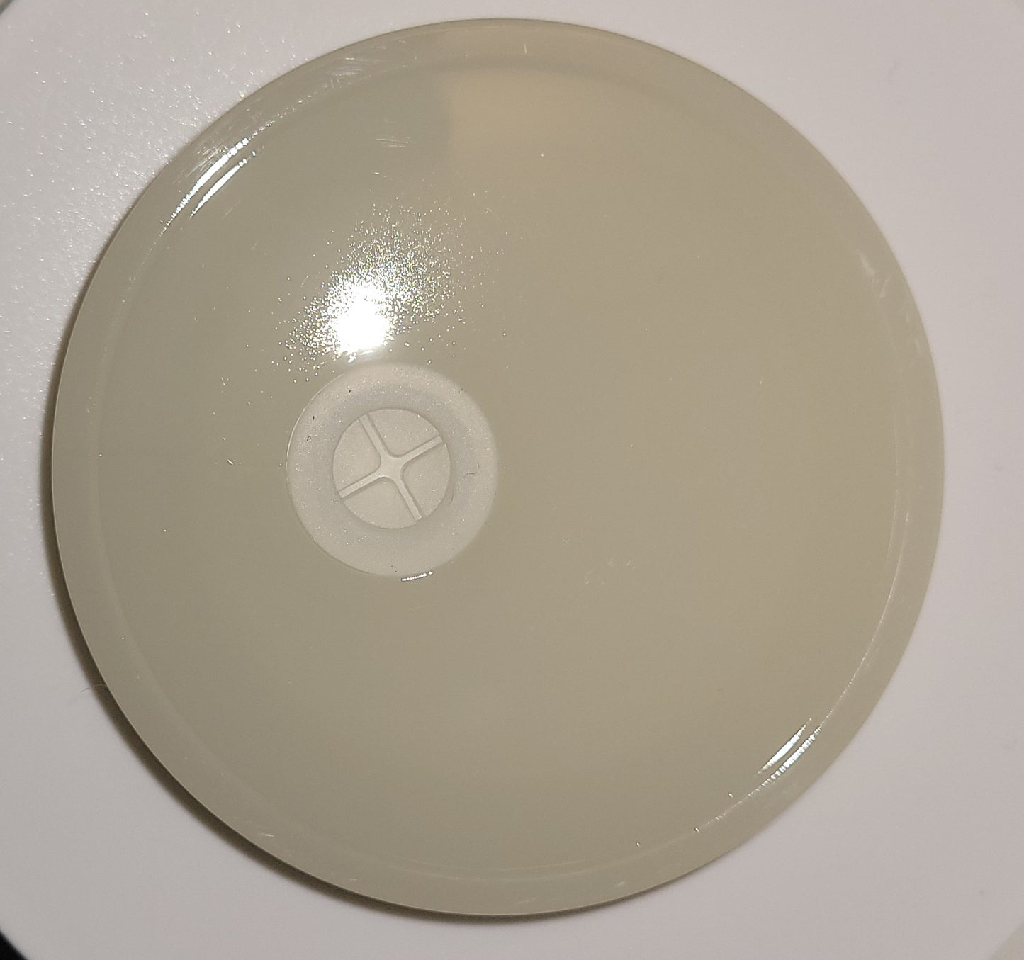 Glow in the dark acrylic lid for 16 oz cup