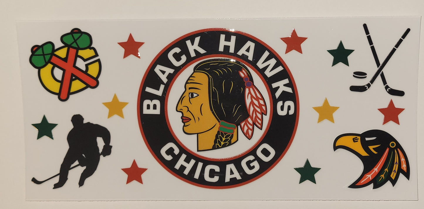 Chicago Black Hawks decal