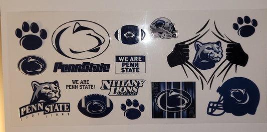 Pennstate cup decal