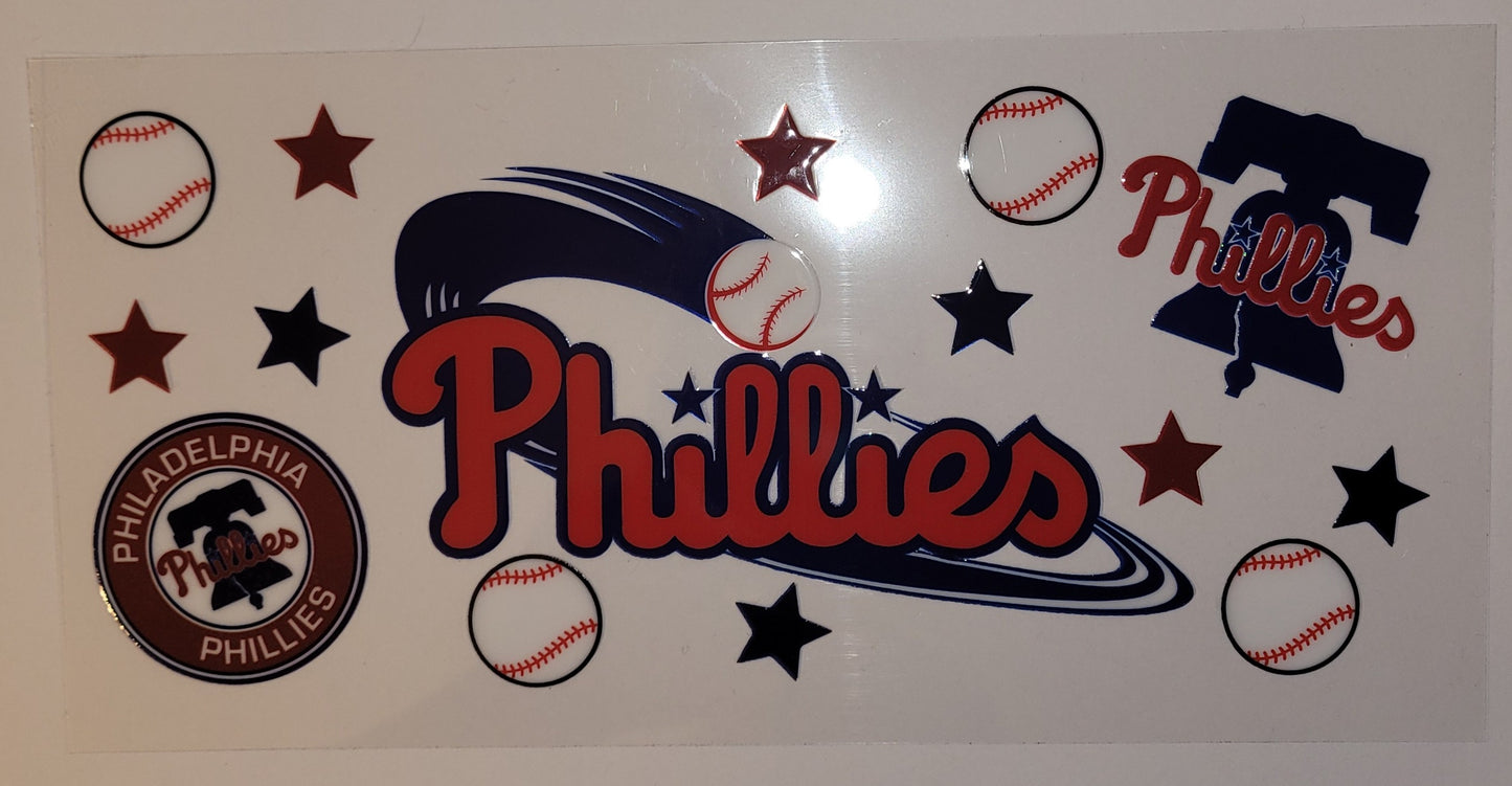 Philadelphia phillies cup decal