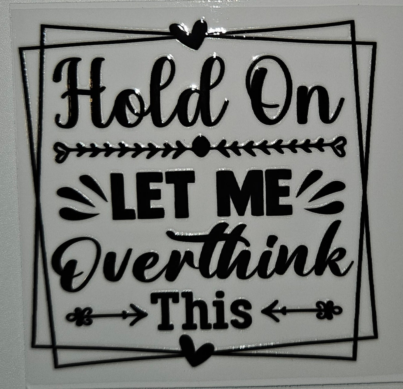 Hold on let me overthink this cup decal