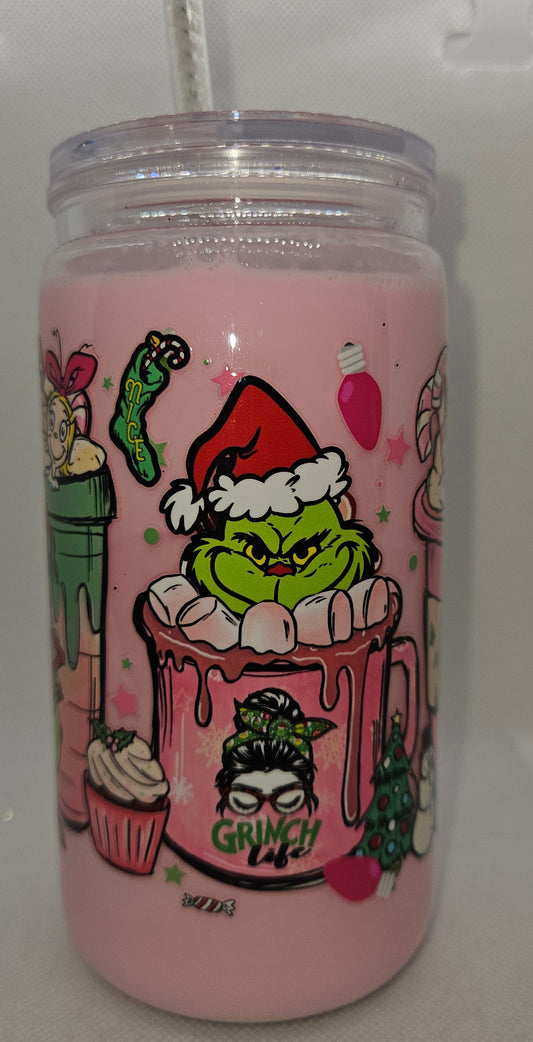 16 oz snowglobe tumblers and mug