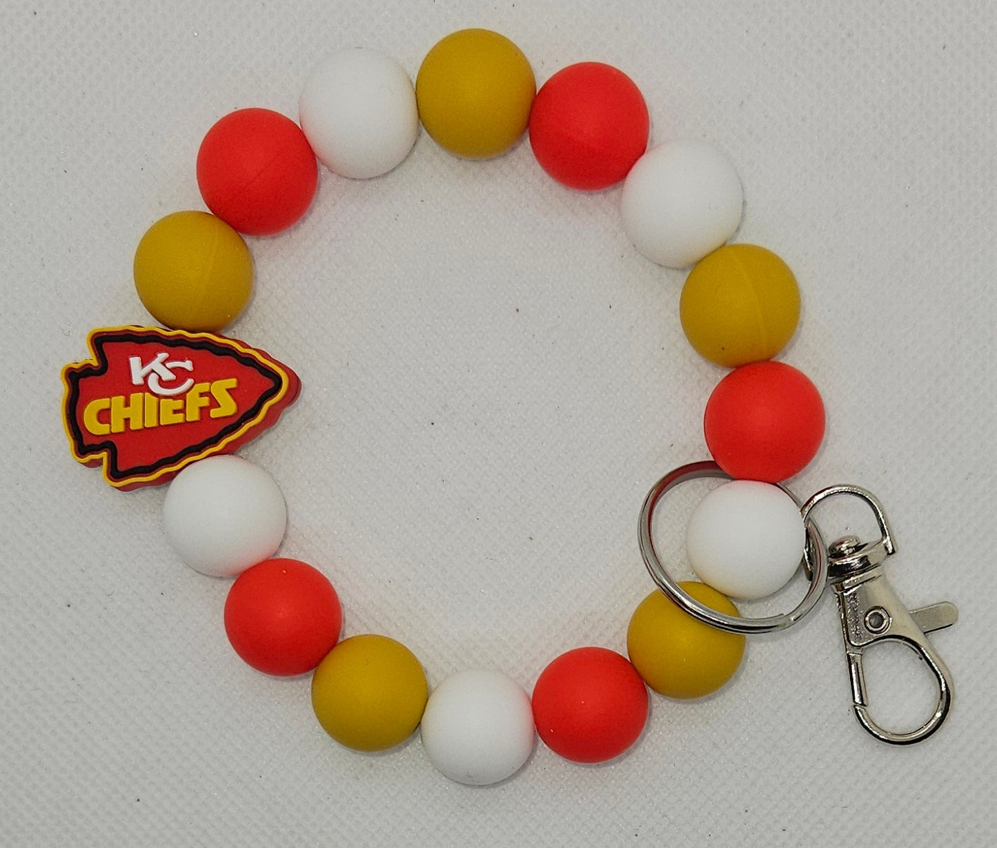 NFL Pre-made wristlet keychains