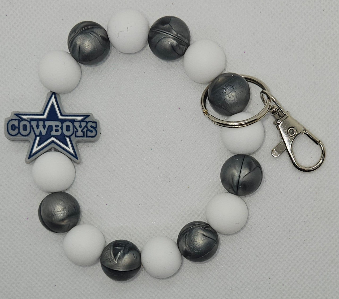 NFL Pre-made wristlet keychains