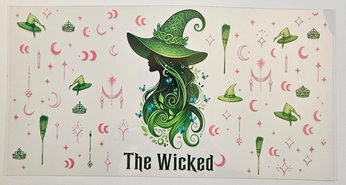 The wicked cup wrap decal
