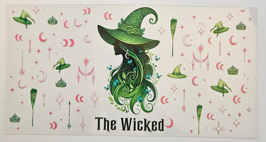 The wicked cup wrap decal