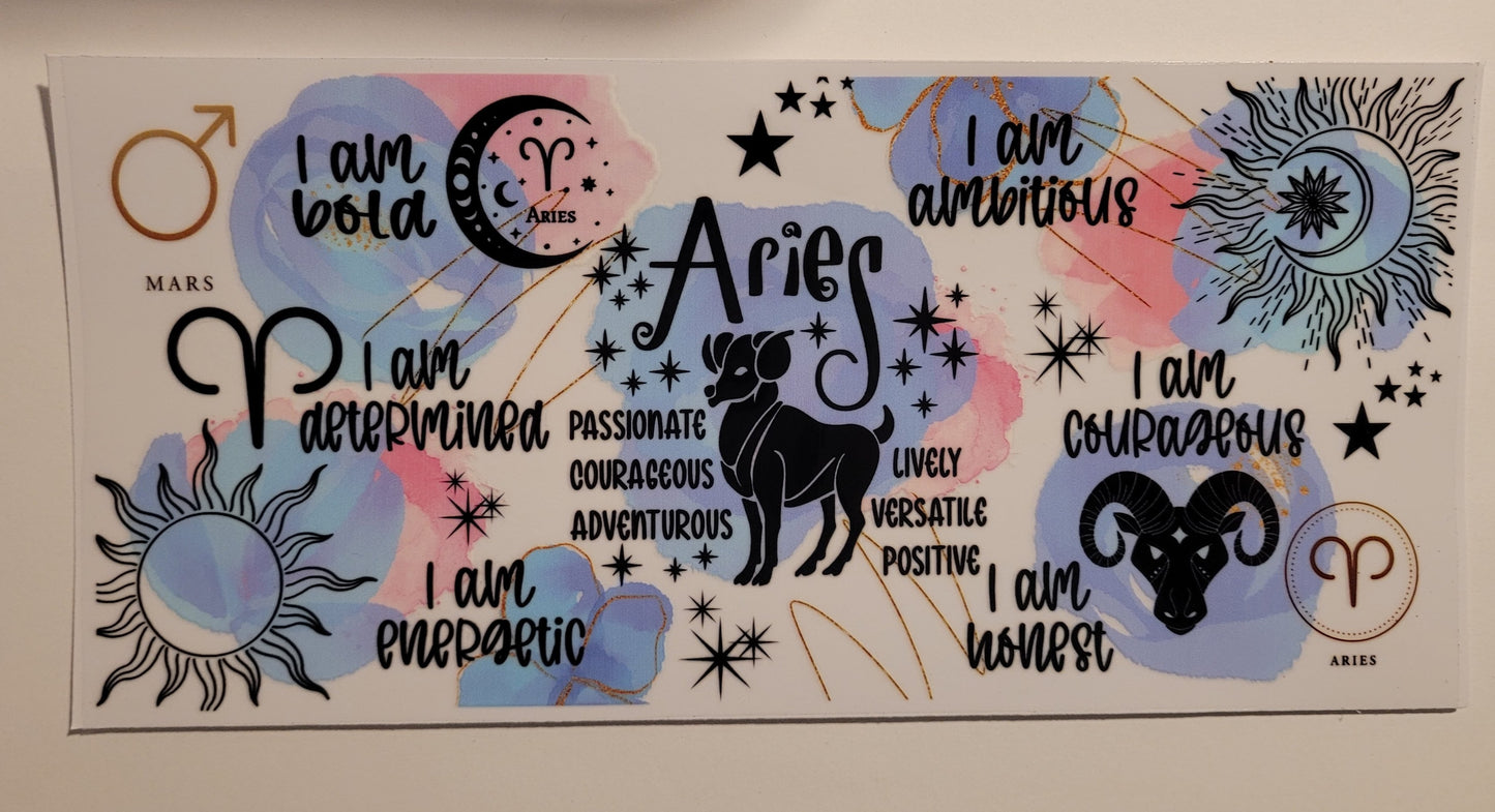 Aries Cup wrap decal