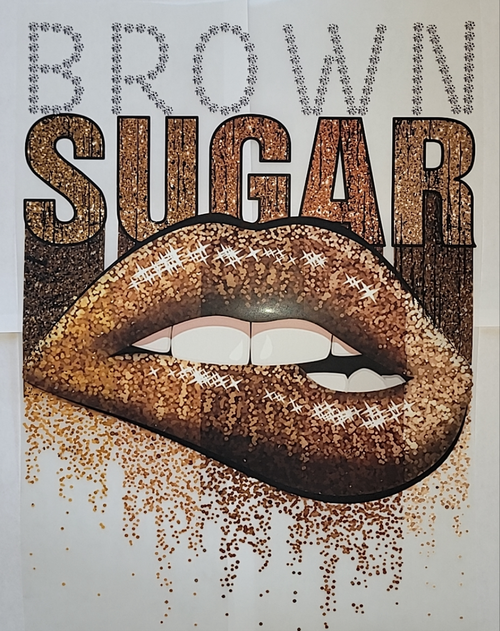 Brown sugar shirt transfer