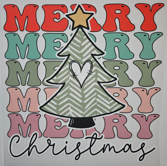 MERRY X5 DTF SHIRT TRANSFER