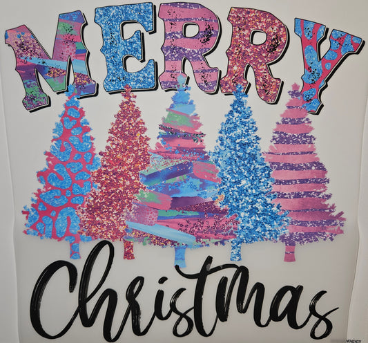 MERRY CHRISTMAS DTF SHIRT TRANSFER