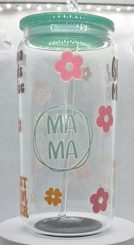 16 oz glass cups (ready to ship)