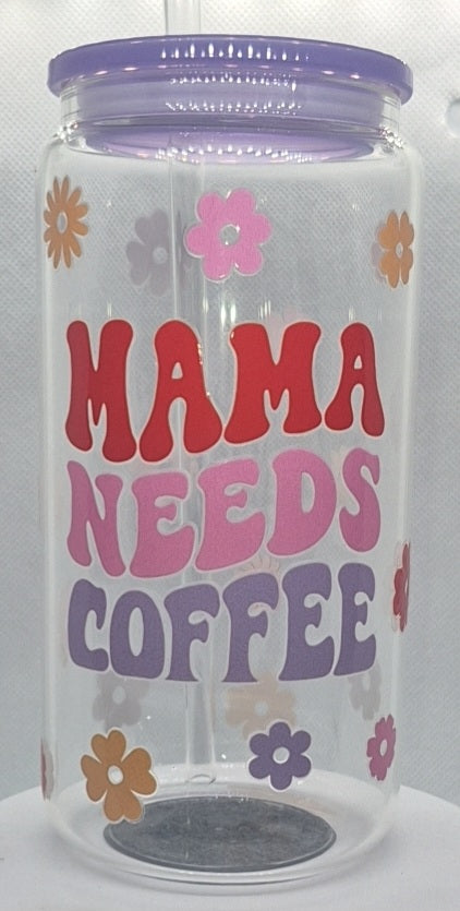 16 oz glass cups (ready to ship)