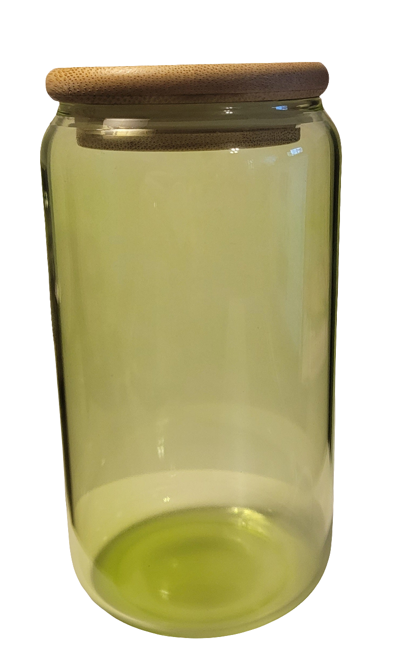 16 oz Blank Color Glass Can