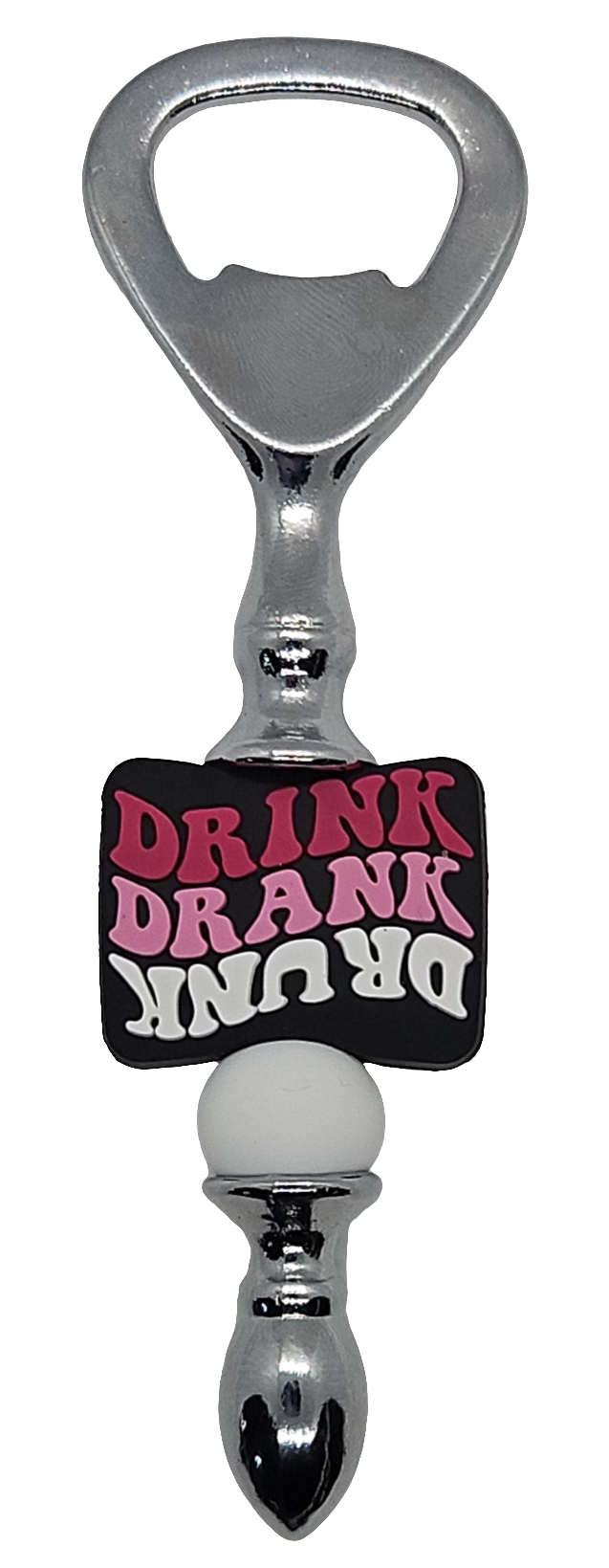 Custom beaded bottle opener