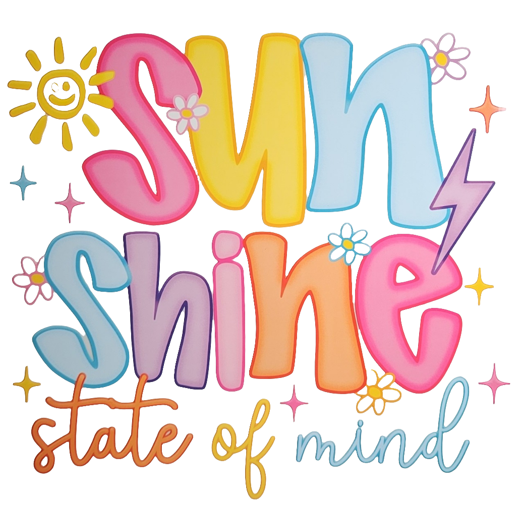 Sunshine state of mind shirt transfer