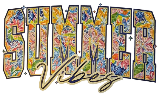 Summer Vibes shirt transfer