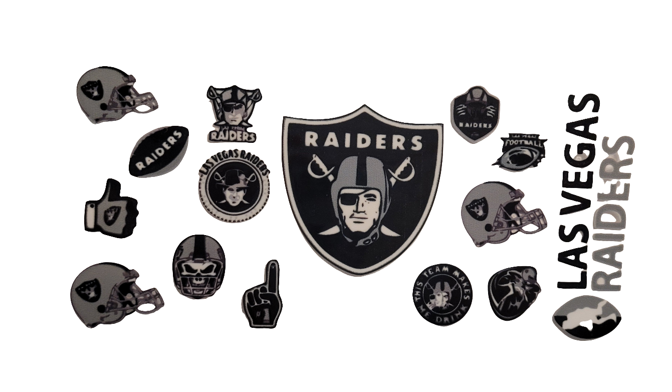 Las Vegas Raiders Cup wrap decal