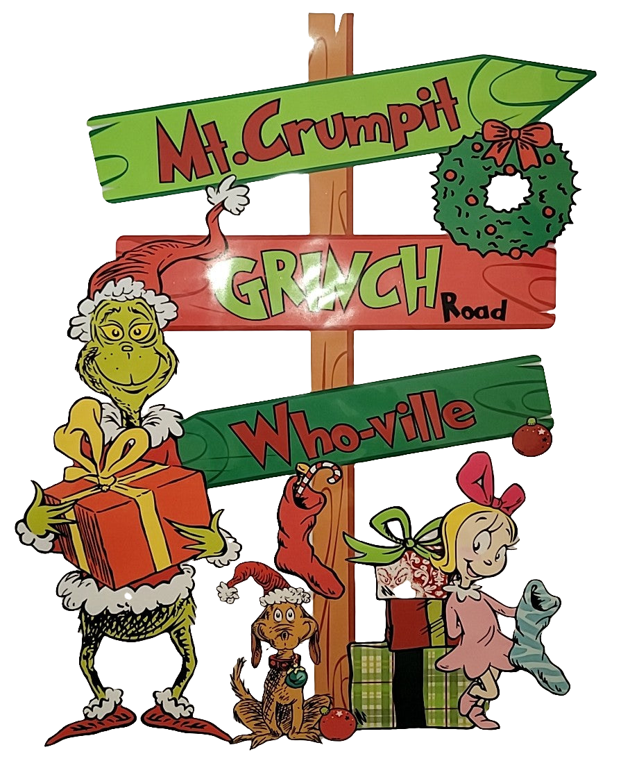 Grinch sign shirt transfer