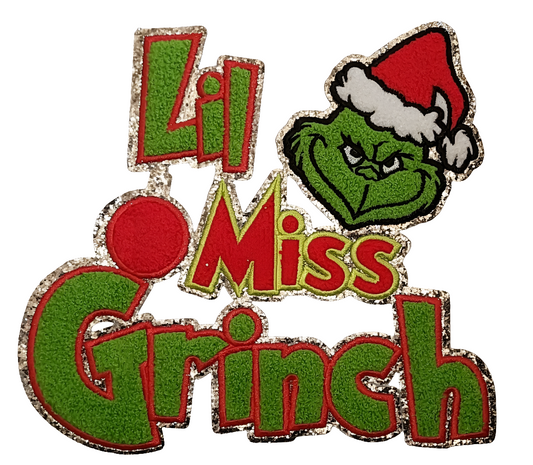 Lil miss grinch patch kids