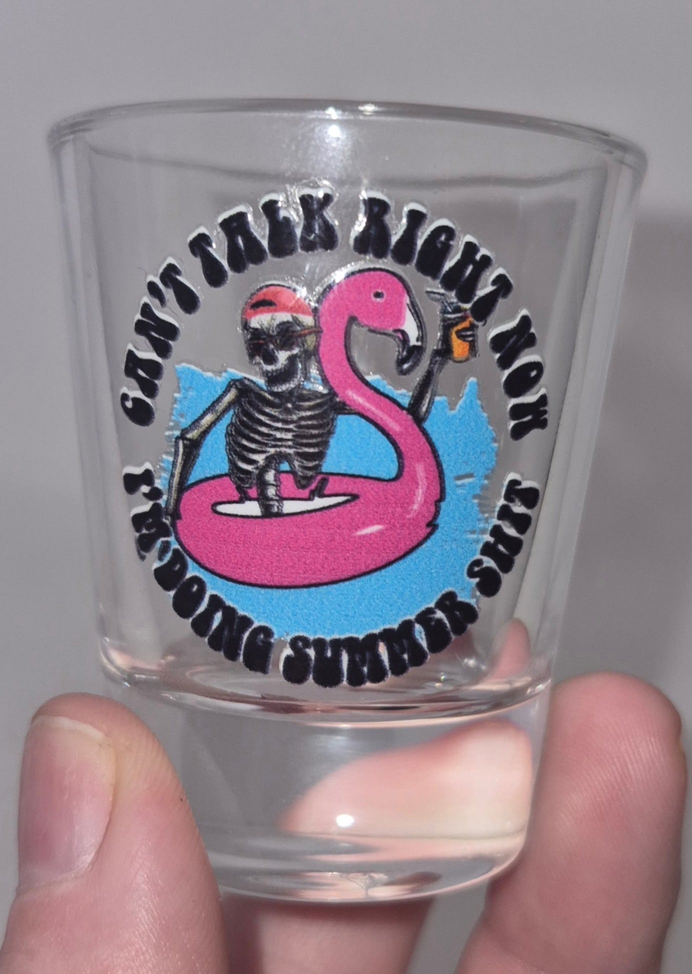 Shot Glasses with different pictures and sayings !!