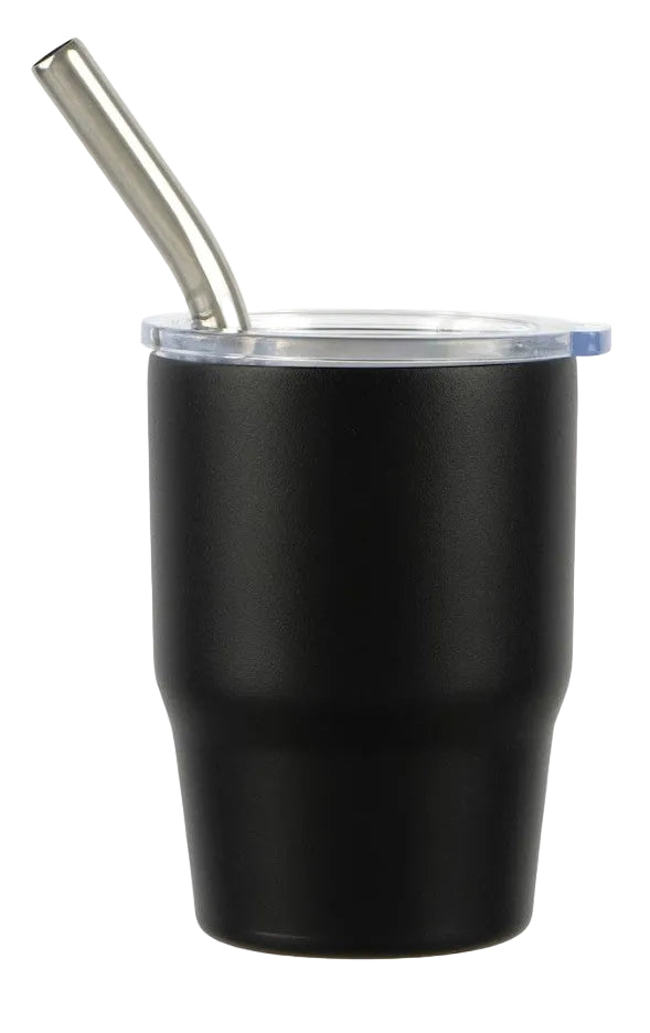 3 oz Personalized Insulated Shot Glasses with Lid & Straw