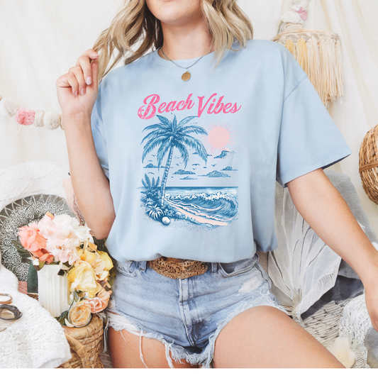 Beach Vibes shirt transfer