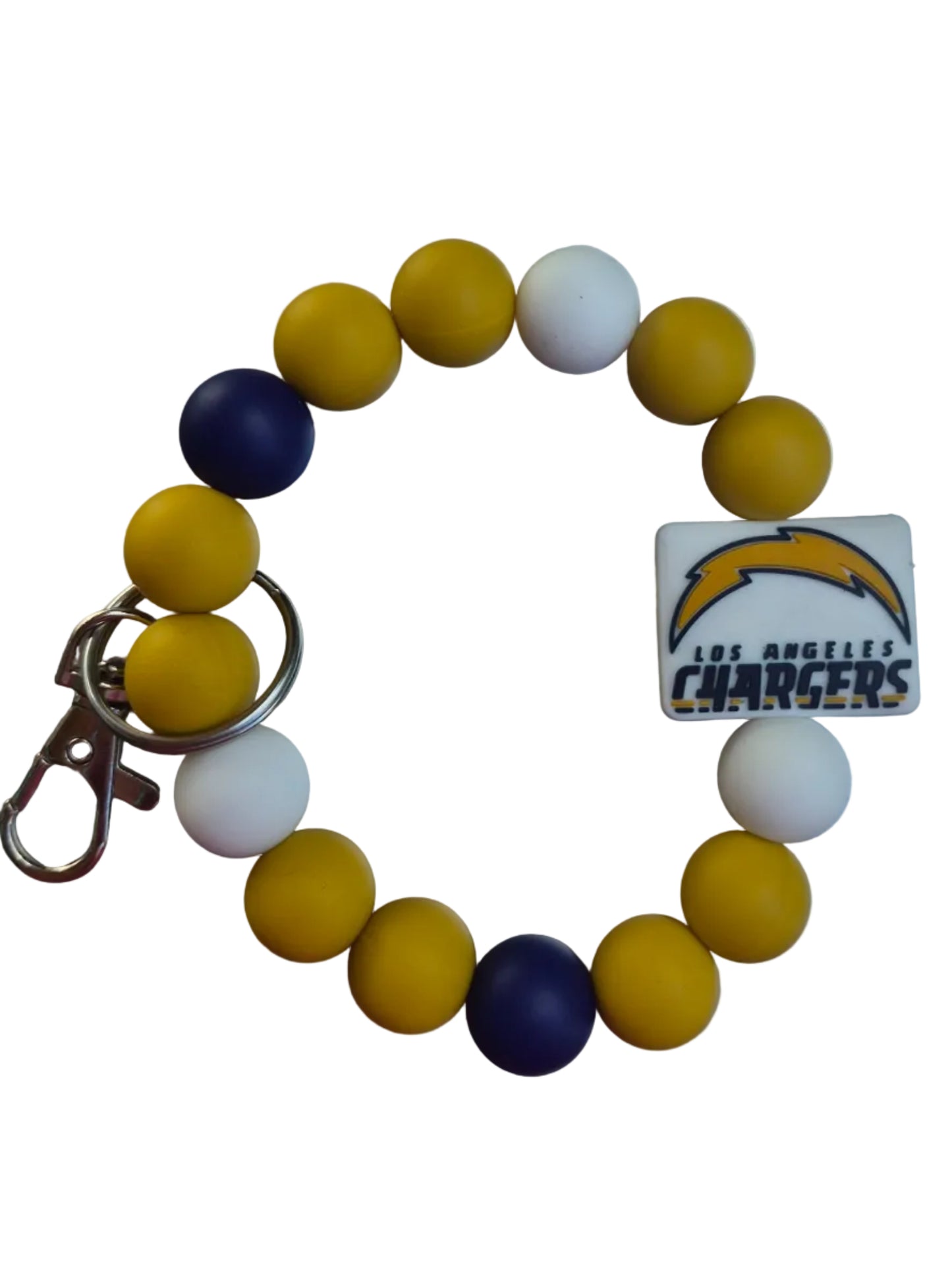 NFL Pre-made wristlet keychains