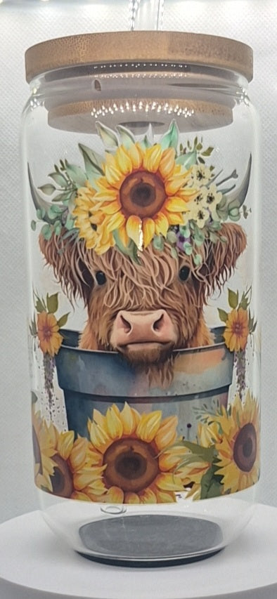 16 oz glass cups (ready to ship)