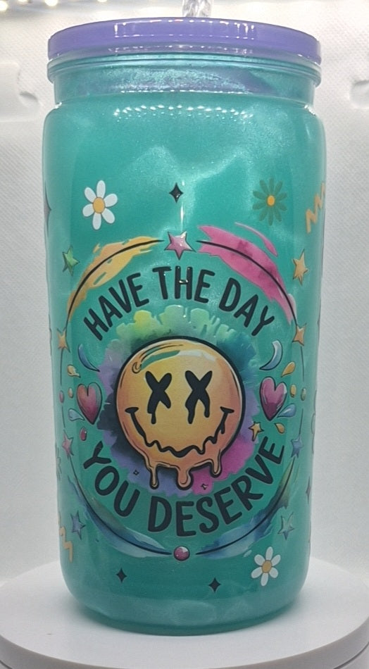 16 oz snowglobe tumblers and- ready to ship