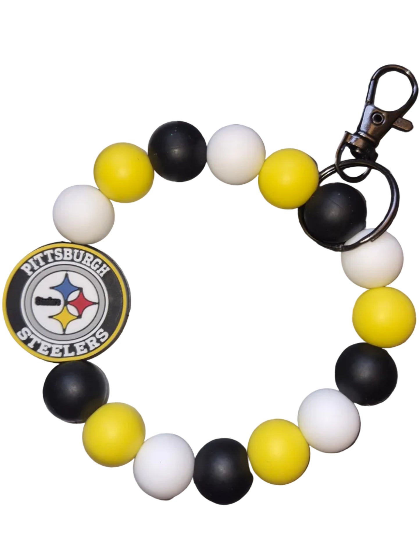 NFL Pre-made wristlet keychains
